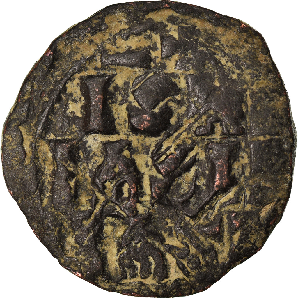 Coin, Anonymous, Follis, 1042-1055, Constantinople, , Copper, Sear:1836