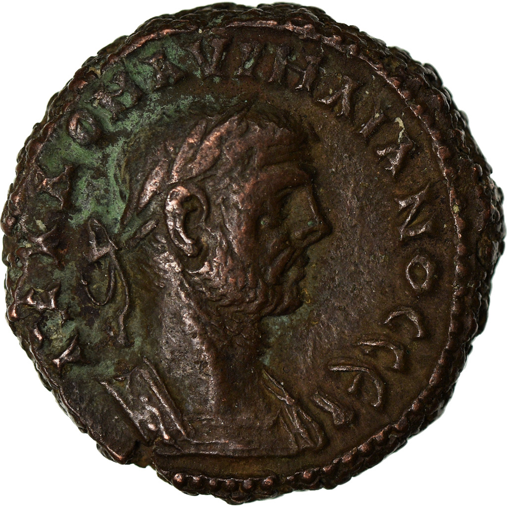 Coin, Aurelian, Tetradrachm, AD 273-274, Alexandria, , Billon