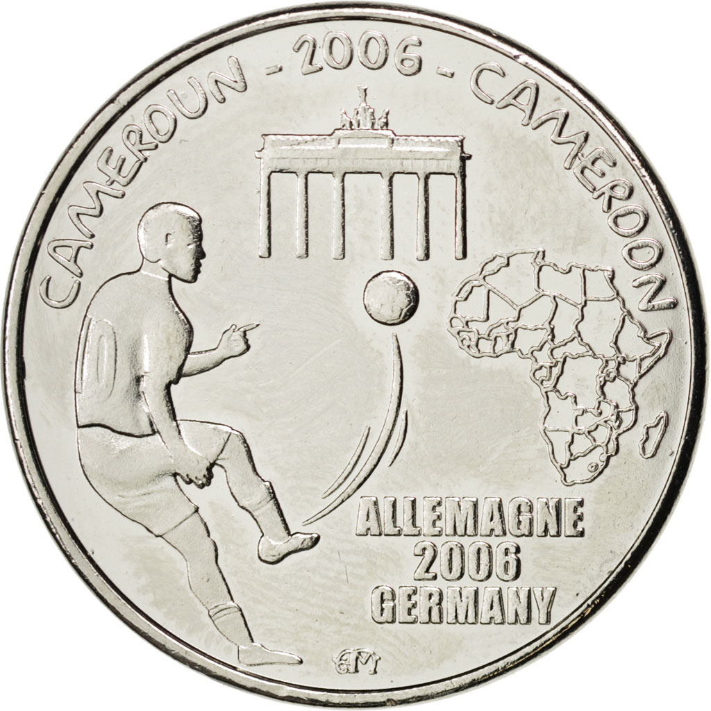 Coin, Cameroon, 1500 CFA Francs-1 Africa, 2006, , Nickel Plated Iron