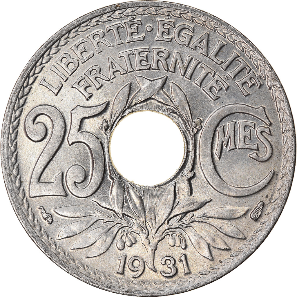 Coin, France, Lindauer, 25 Centimes, 1931, Paris, , Copper-nickel