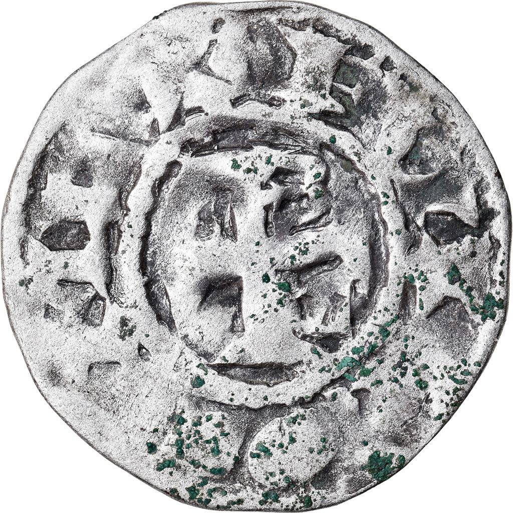 Coin, France, Anjou, Foulques V, Denarius, Angers, , Silver