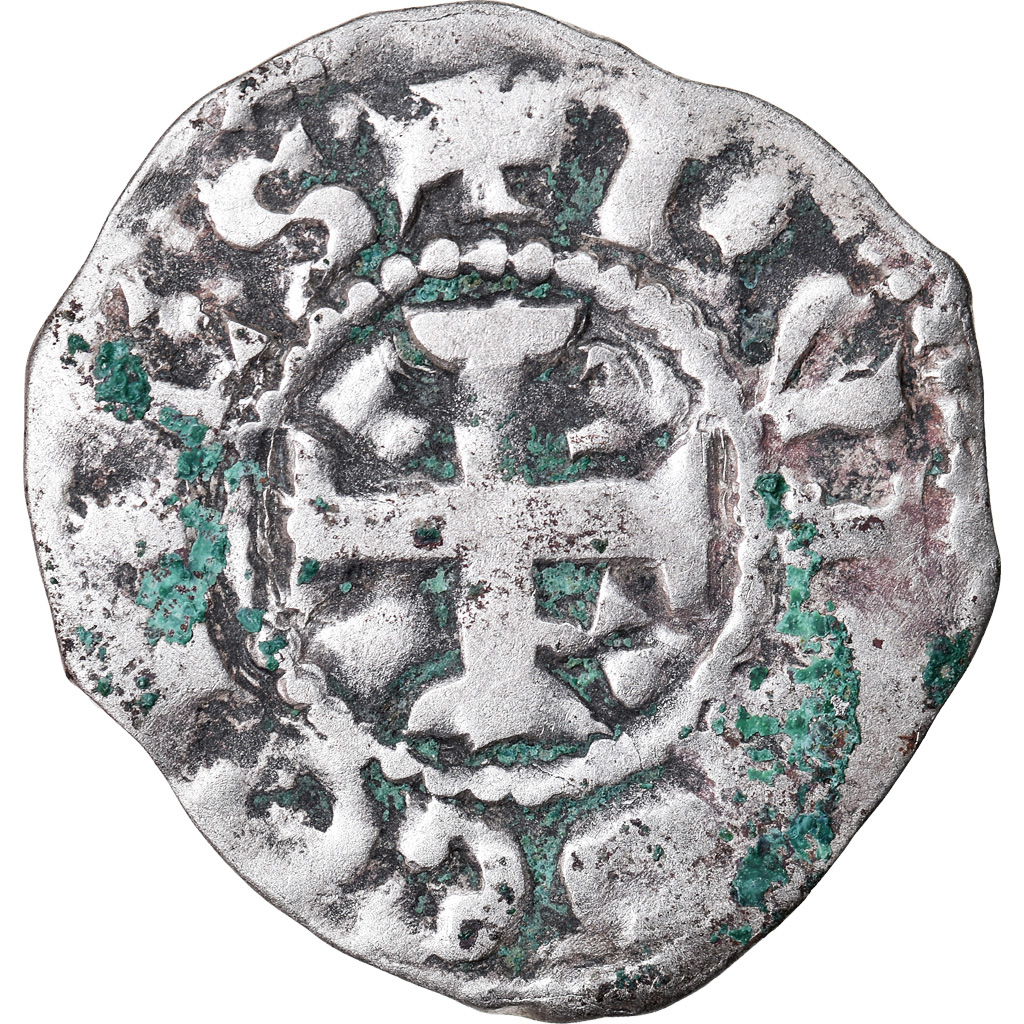 Coin, France, Anjou, Foulques IV, Denarius, Angers, , Silver