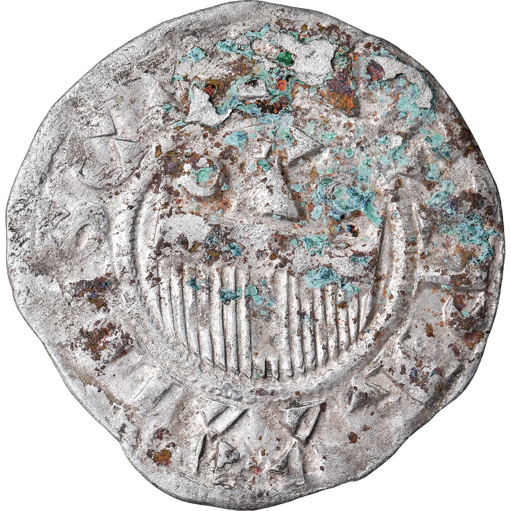 Coin, France, Champagne, Thibaut II, Denarius, Provins, , Silver