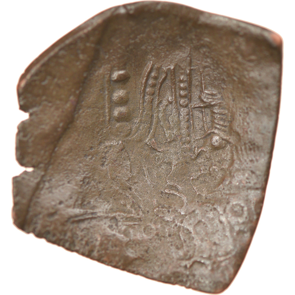 Coin, Isaac II Angelos, Aspron trachy, 1185-1195, Constantinople, F(12-15)