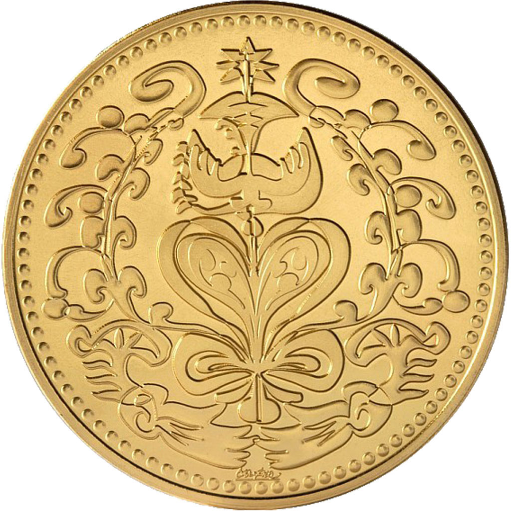 France, Medal, The Fifth Republic, Arts & Culture, , Gilt Bronze