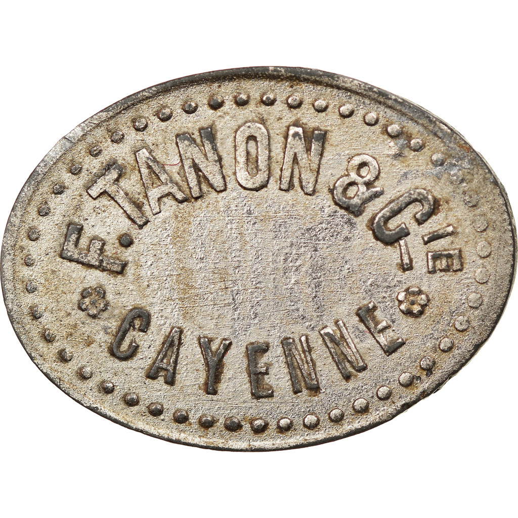 token, FRENCH GUIANA, Cayenne, F. Tanon et Cie, 30 Centimes, c. 1928, 