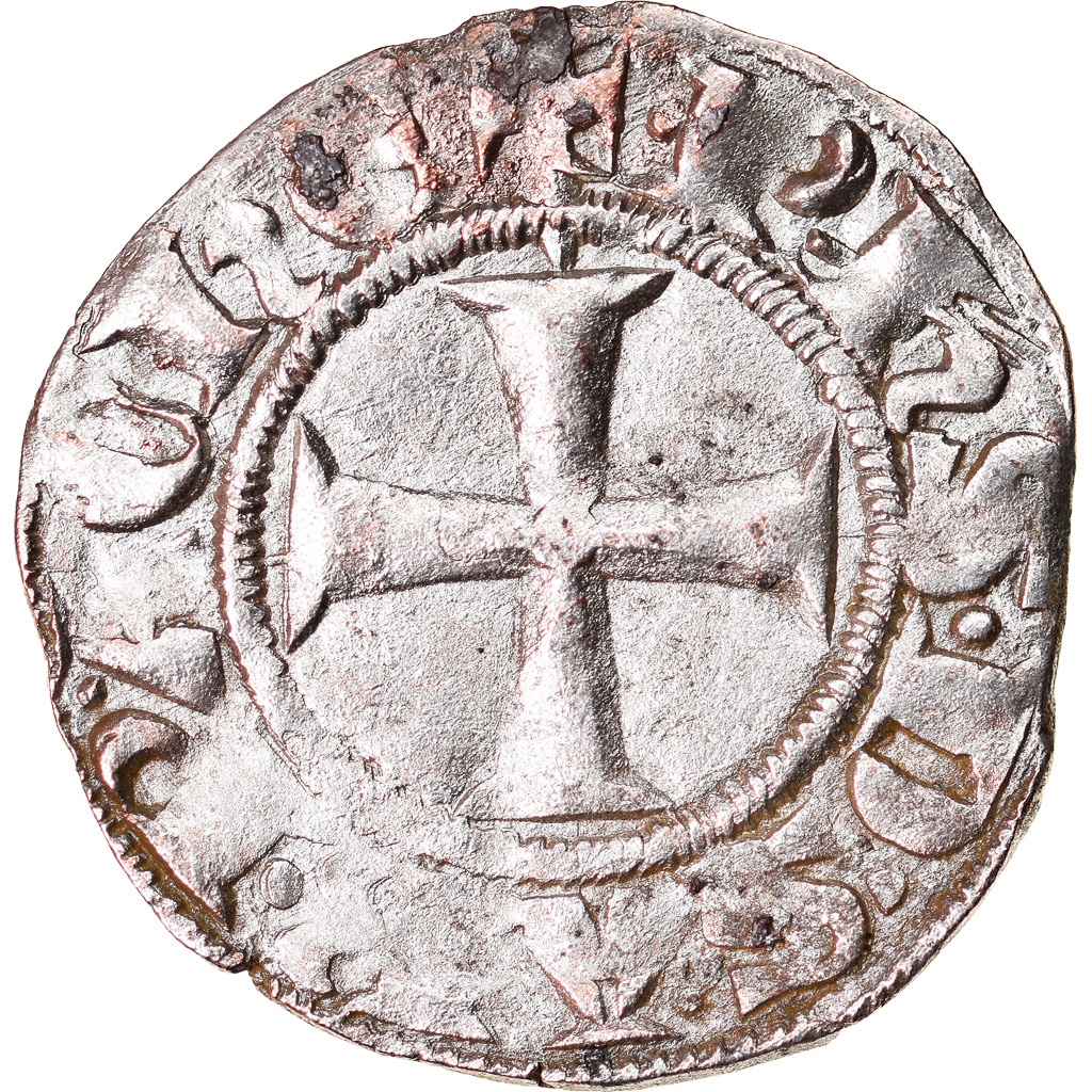 Coin, Greece, Philippe de Savoie, Denier, 1301-1306, Clarencia, 