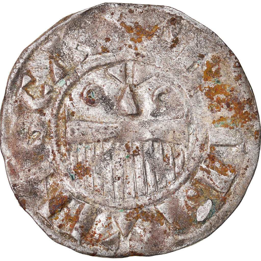 Coin, France, Champagne, Thibaut II, Denarius, Provins, , Silver