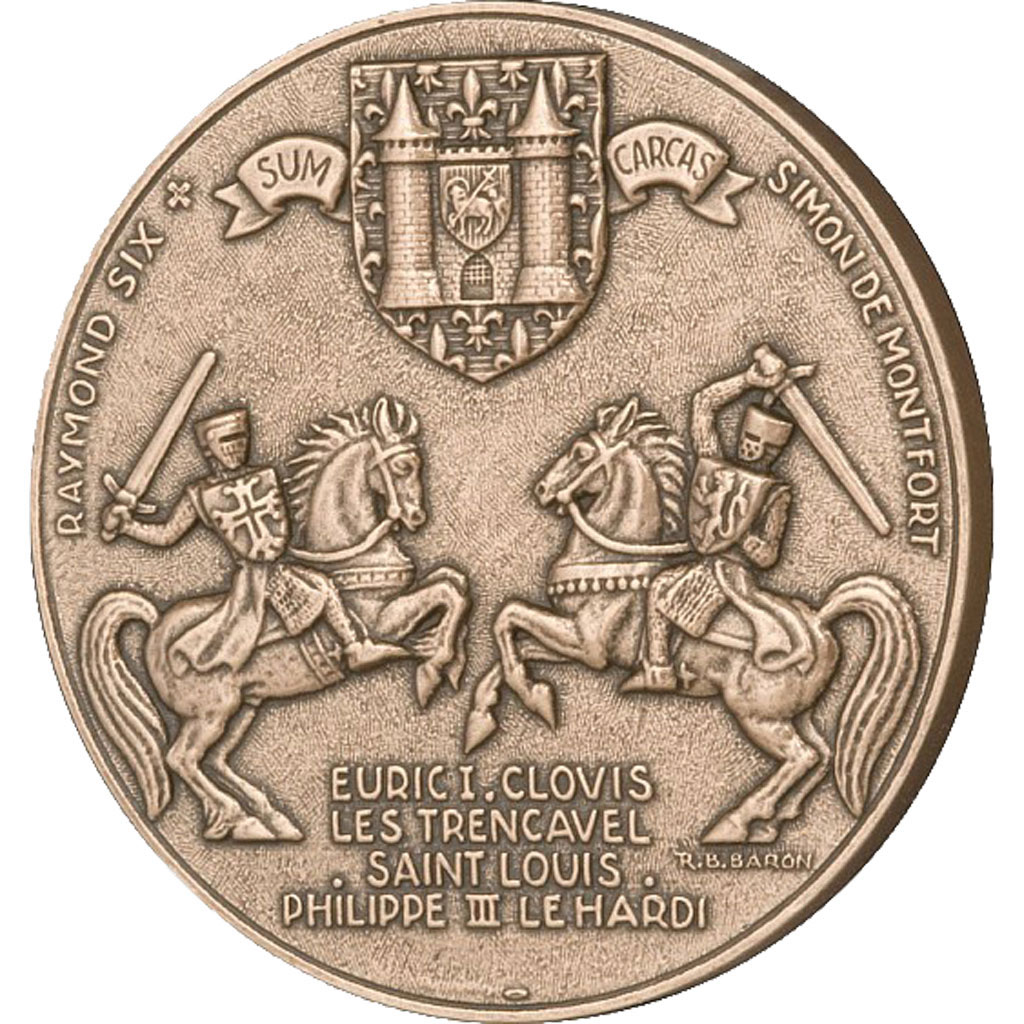 France, Medal, The Fifth Republic, Geography, Baron, , Bronze