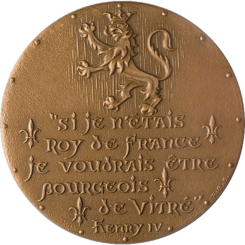 France, Medal, The Fifth Republic, Geography, Baron, , Bronze