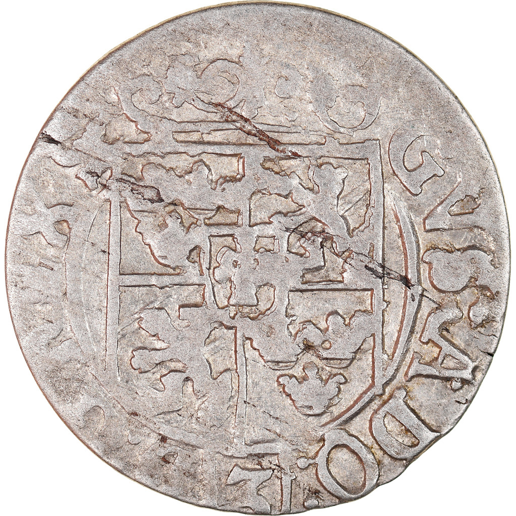 Coin, Poland, ELBING, Gustav II Adolph, 1/24 Thaler, 1630, , Silver