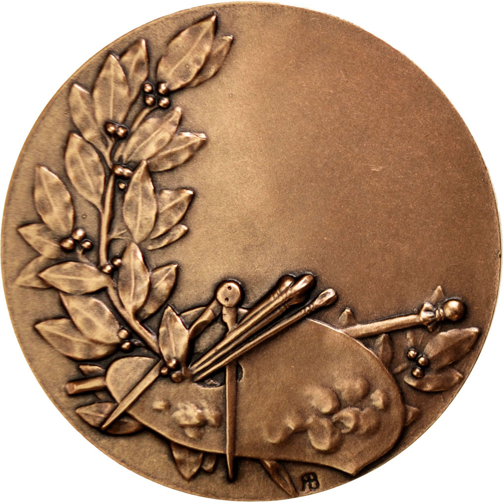 France, Medal, The Fifth Republic, Arts & Culture, Baudichon, , Bronze