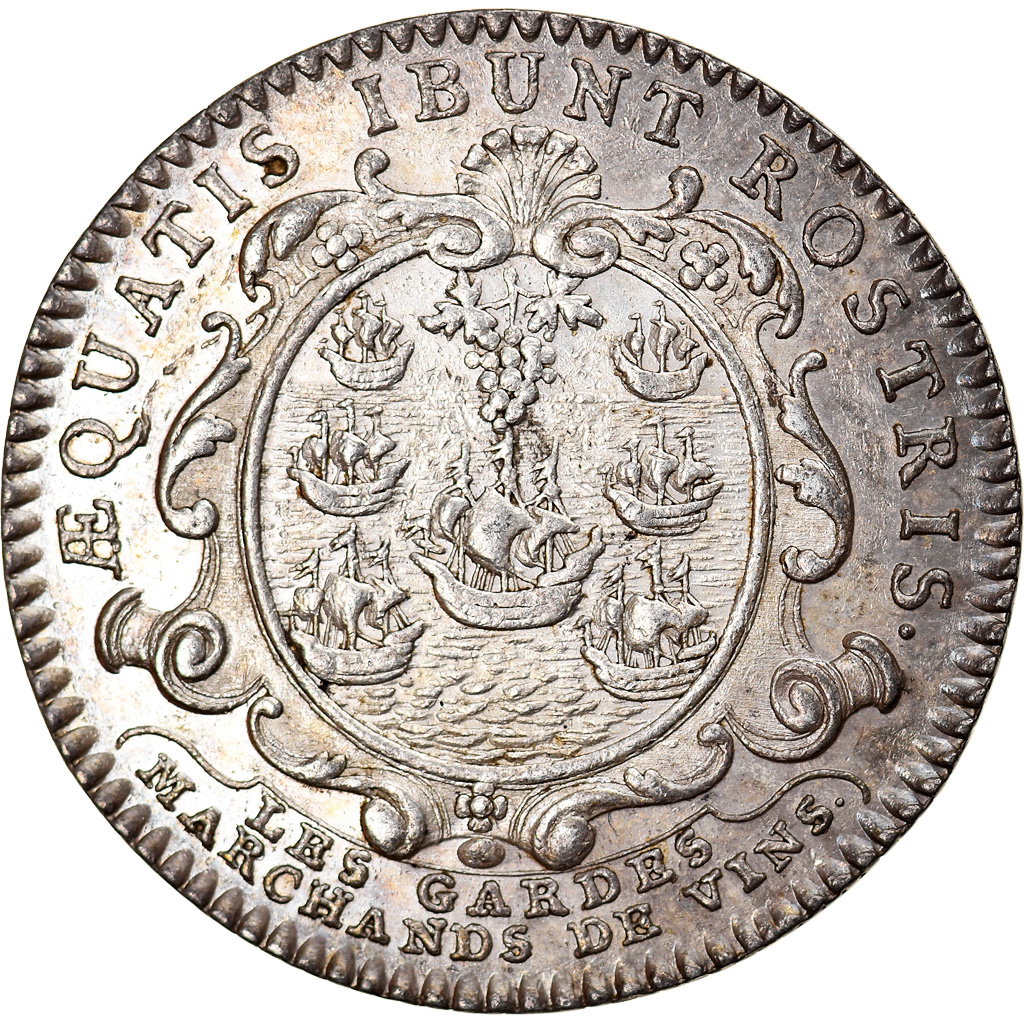 France, Token, Corporations, Marchands de Vins, Taverniers, History, Duvivier