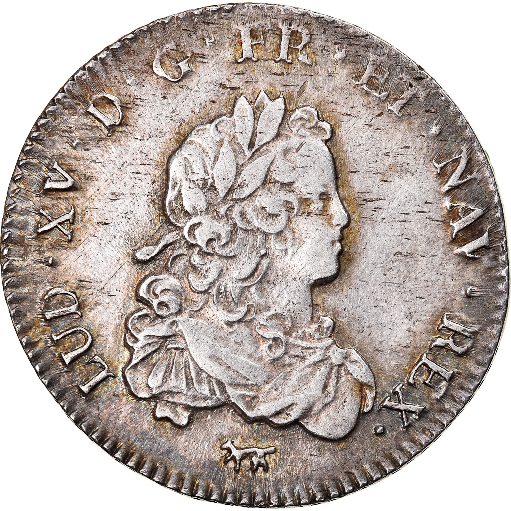 Coin, France, Louis XV, 1/3 Écu de France, 1/3 Ecu, 1723, Paris, 
