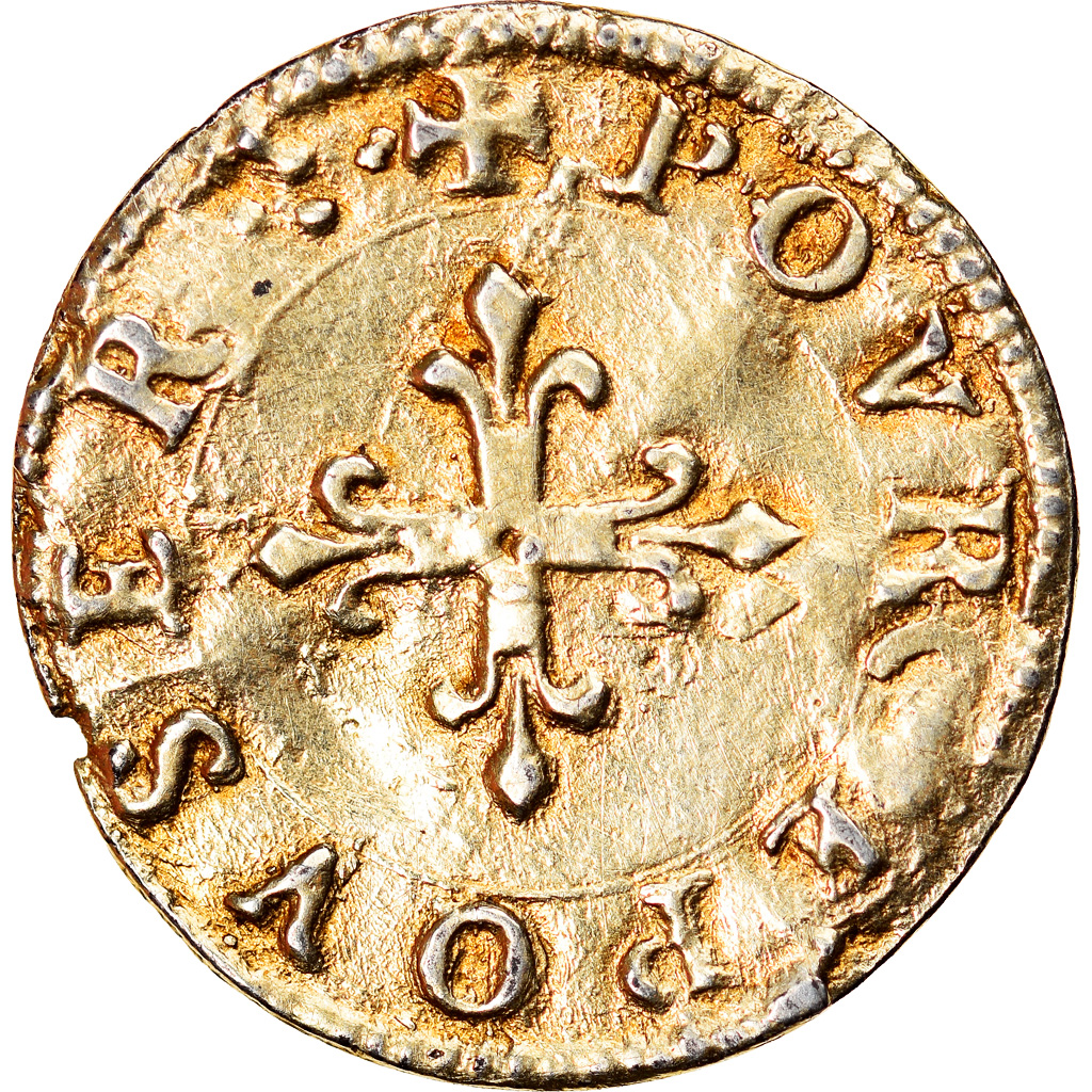 France, Denier bractéacte, Treizain, Denier à épouser, Love Token, 