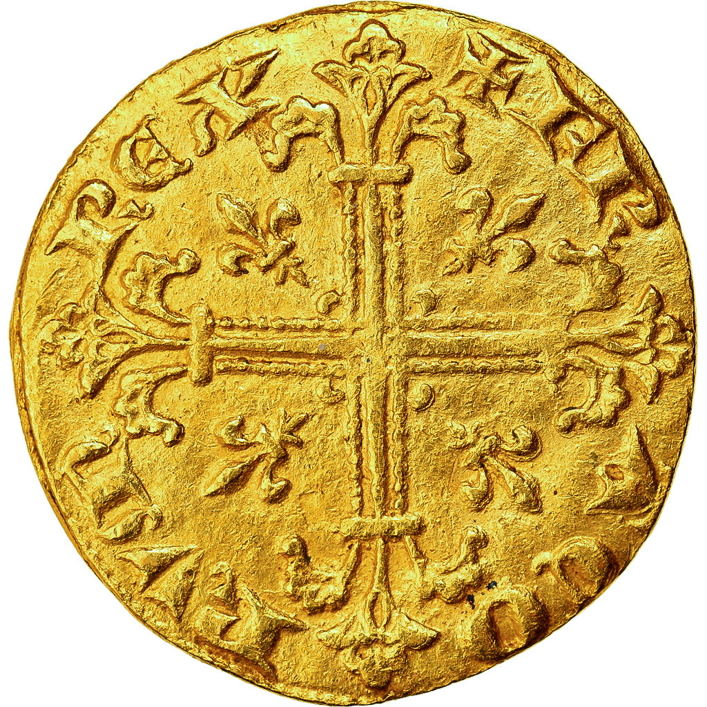France, Philippe IV le Bel, Petit Royal d'or, 1290, Gold, 