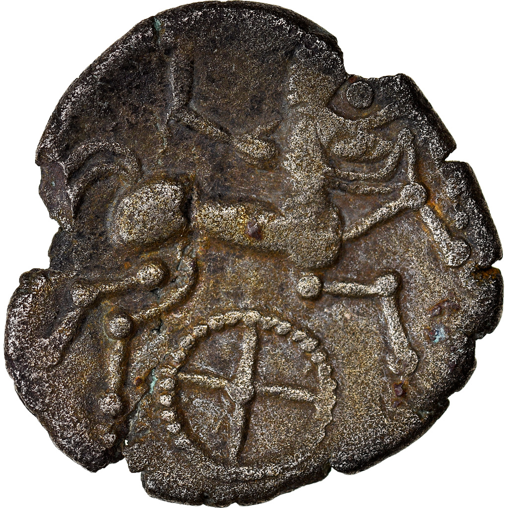 Coin, Redones, Stater, 80-50 BC, EF, Billon, Delestrée:2313