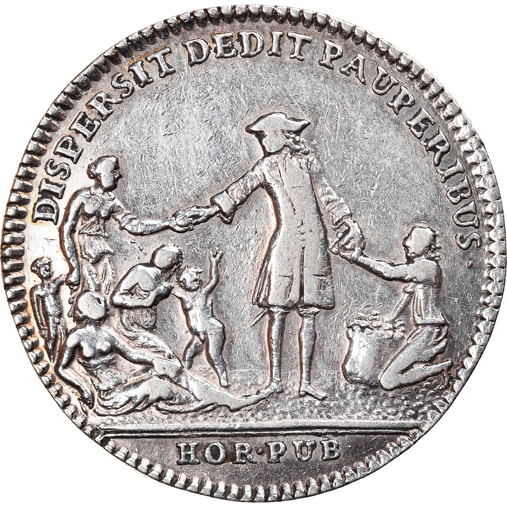 France, Token, Commissaires des Pauvres de Saint-Sulpice, 1713, 