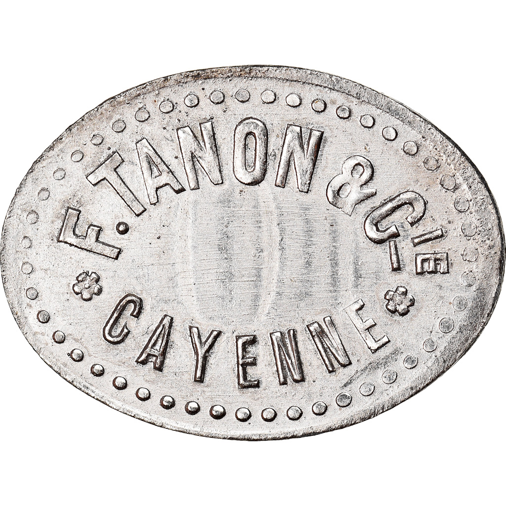 token, FRENCH GUIANA, Cayenne, F. Tanon et Cie, 10 Centimes, c. 1928, 
