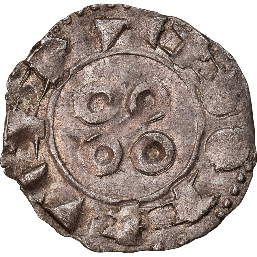 Coin, France, Languedoc, Anonymous, Denarius, Comté de Melgueil, 