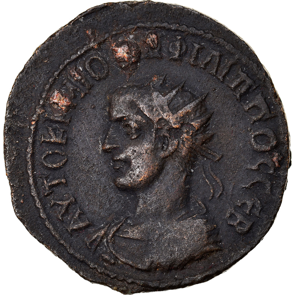 Coin, Mesopotamia, Nisibis, Philip II, Bronze Æ, 247-249, , Bronze