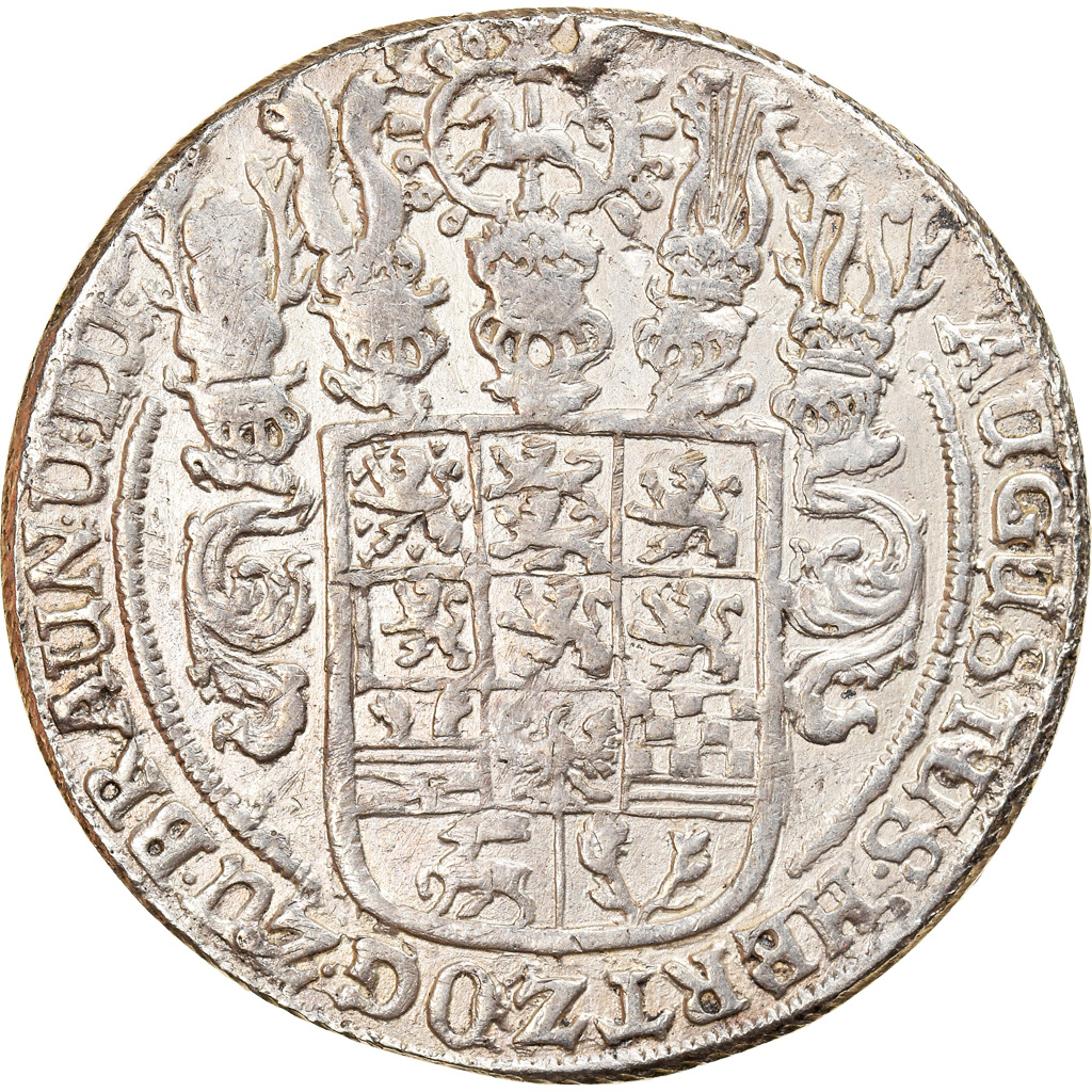 Coin, German States, BRUNSWICK-WOLFENBUTTEL, Thaler, 1655, , Silver