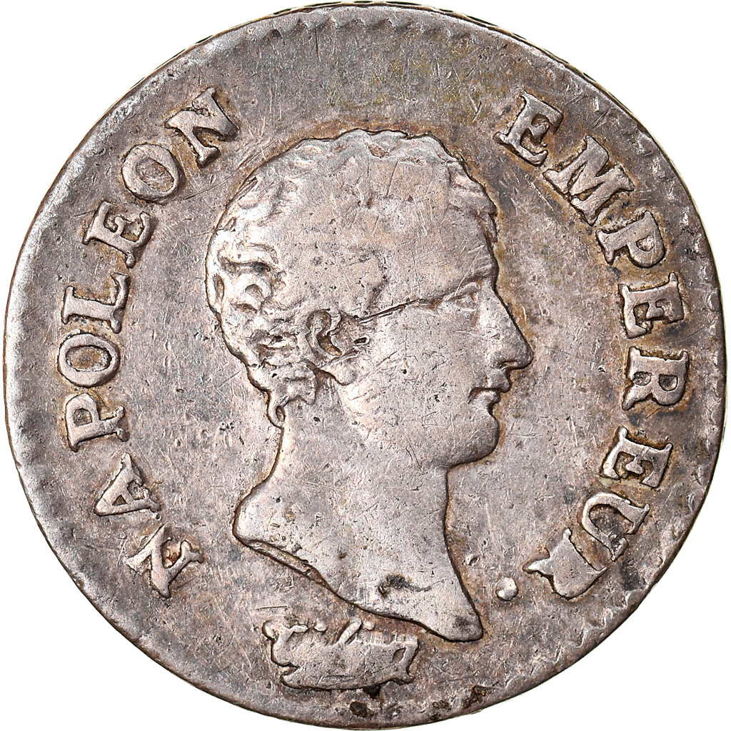 Coin, France, Napoléon I, 1/4 Franc, An 13 (1805), Bordeaux, , Silver