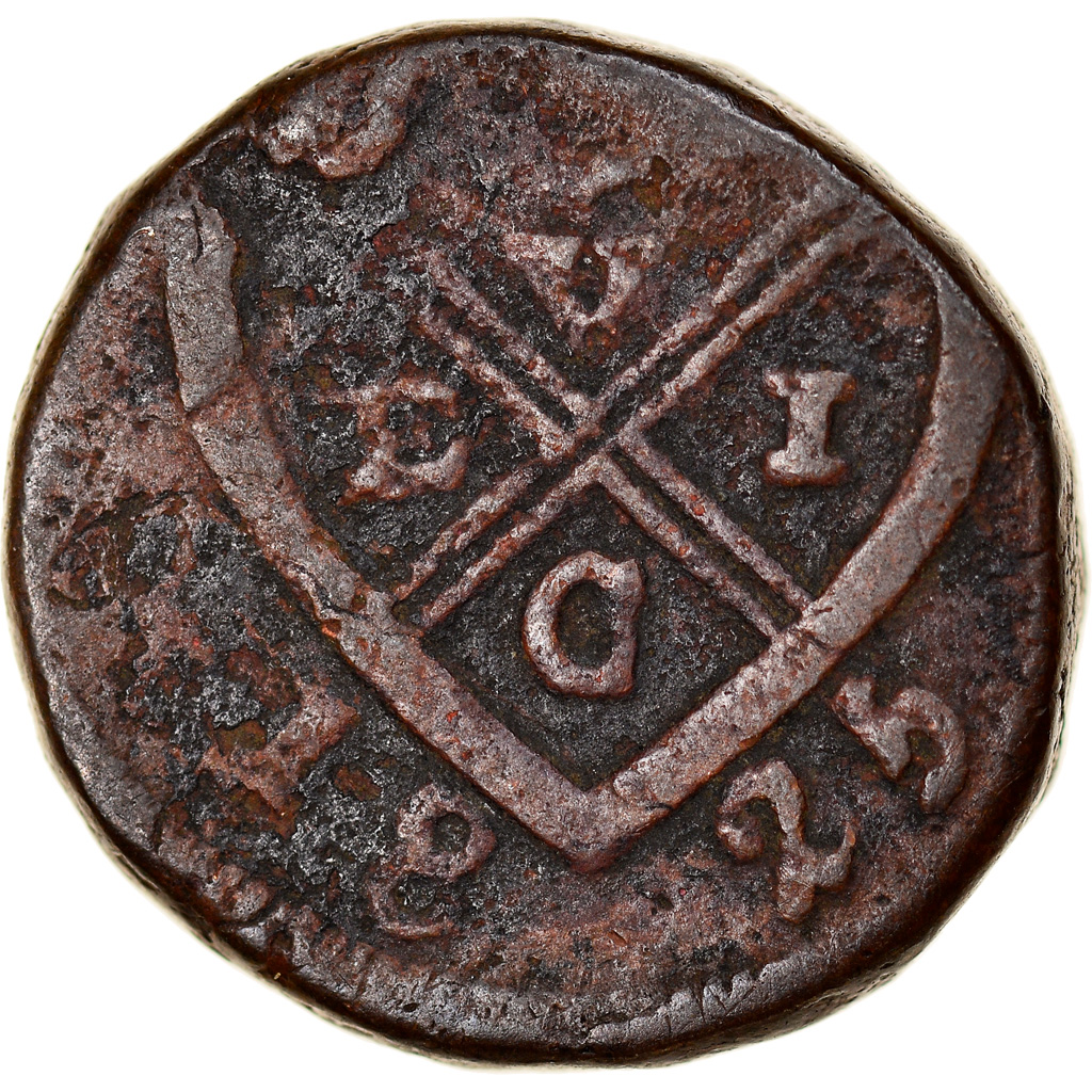 Coin, INDIA-BRITISH, BOMBAY PRESIDENCY, Pice, 1825, , Copper, KM:198