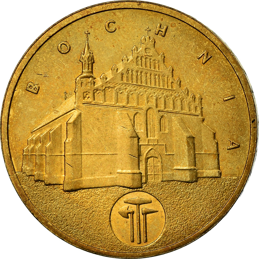 Coin, Poland, 2 Zlote, 2006, Warsaw, , Brass, KM:543