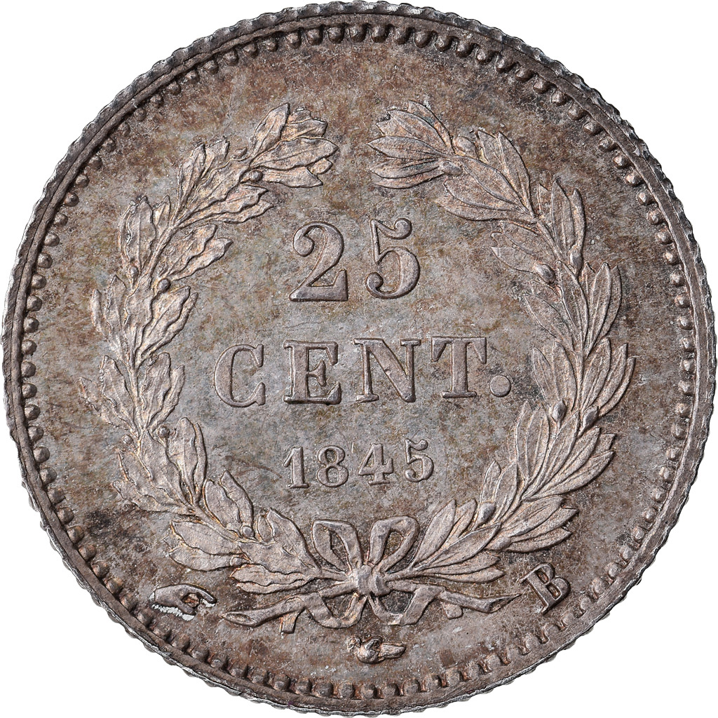 Coin, France, Louis-Philippe, 25 Centimes, 1845, Rouen, , Silver