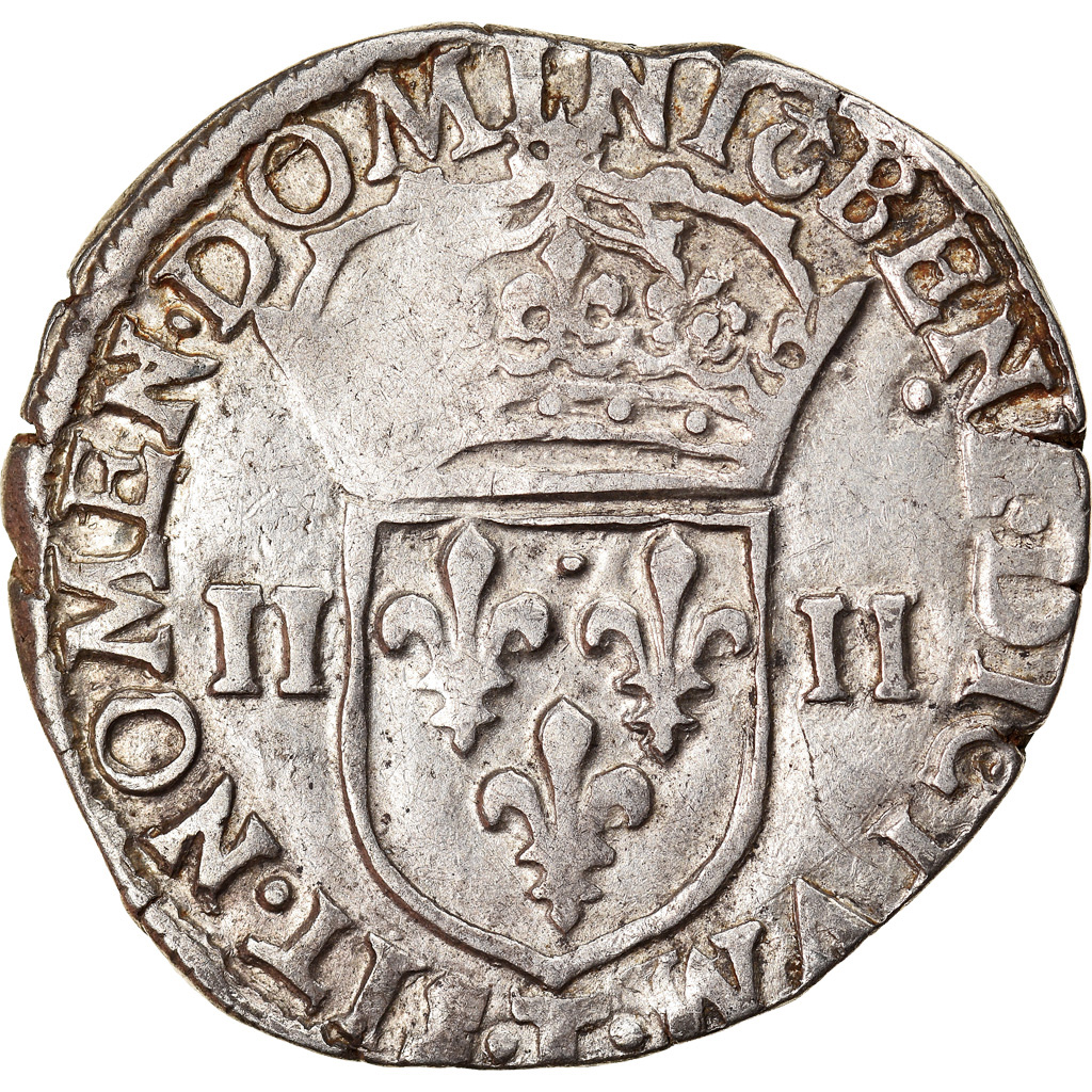Coin, France, Henri IV, 1/4 Ecu, 1605, Nantes, , Silver, Duplessy:1224