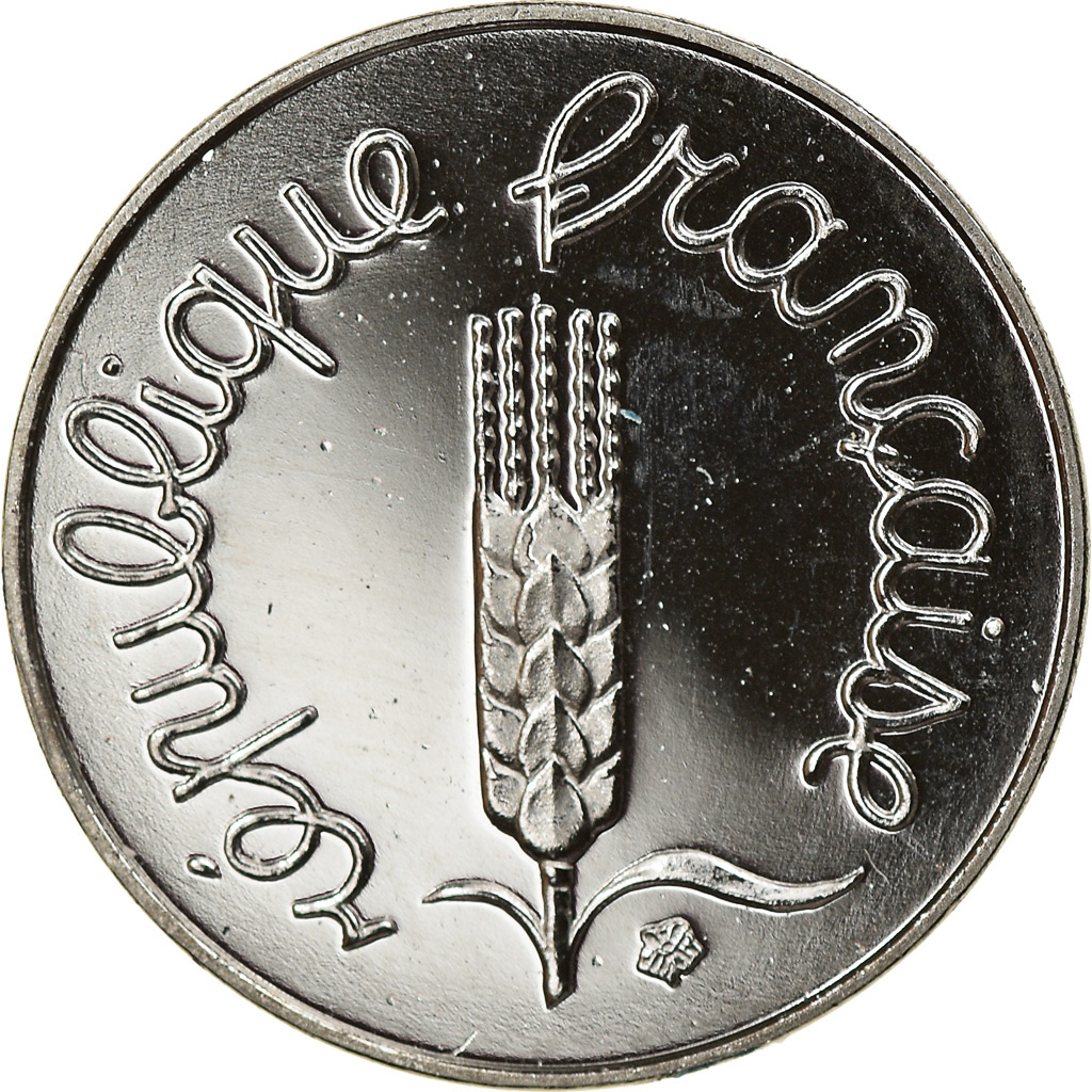 Coin, France, Épi, Centime, 1999, Paris, Proof, , Stainless Steel