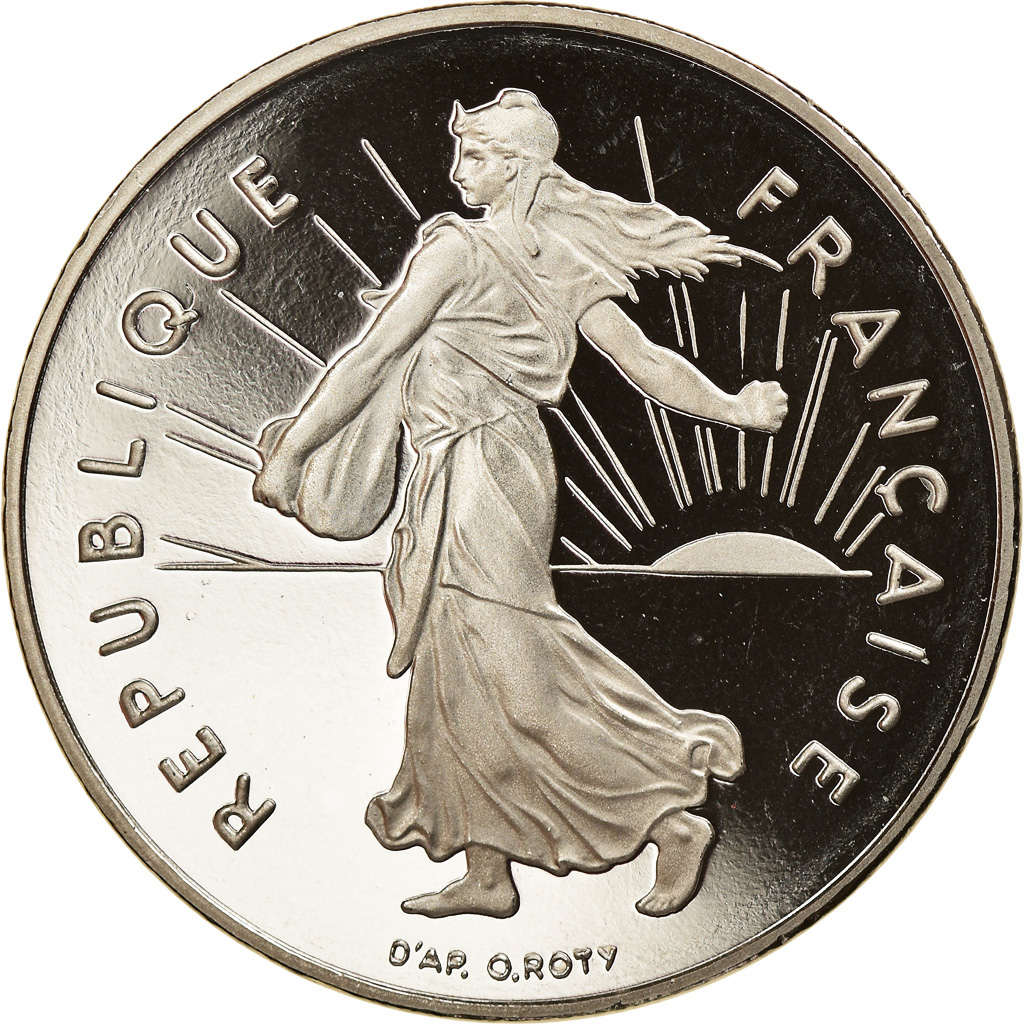 Coin, France, Semeuse, Franc, 1999, Paris, Proof, , Nickel, KM:925.1