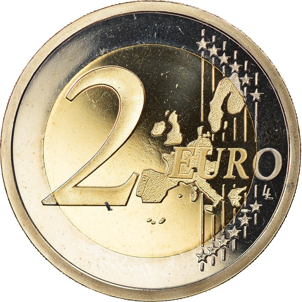 France, 2 Euro, 2002, Paris, Proof, , Bi-Metallic, Gadoury:8., KM:1289
