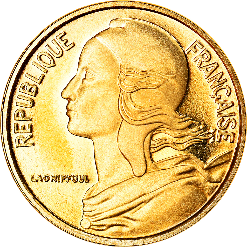 Coin, France, Marianne, 5 Centimes, 1993, Paris, Proof, 