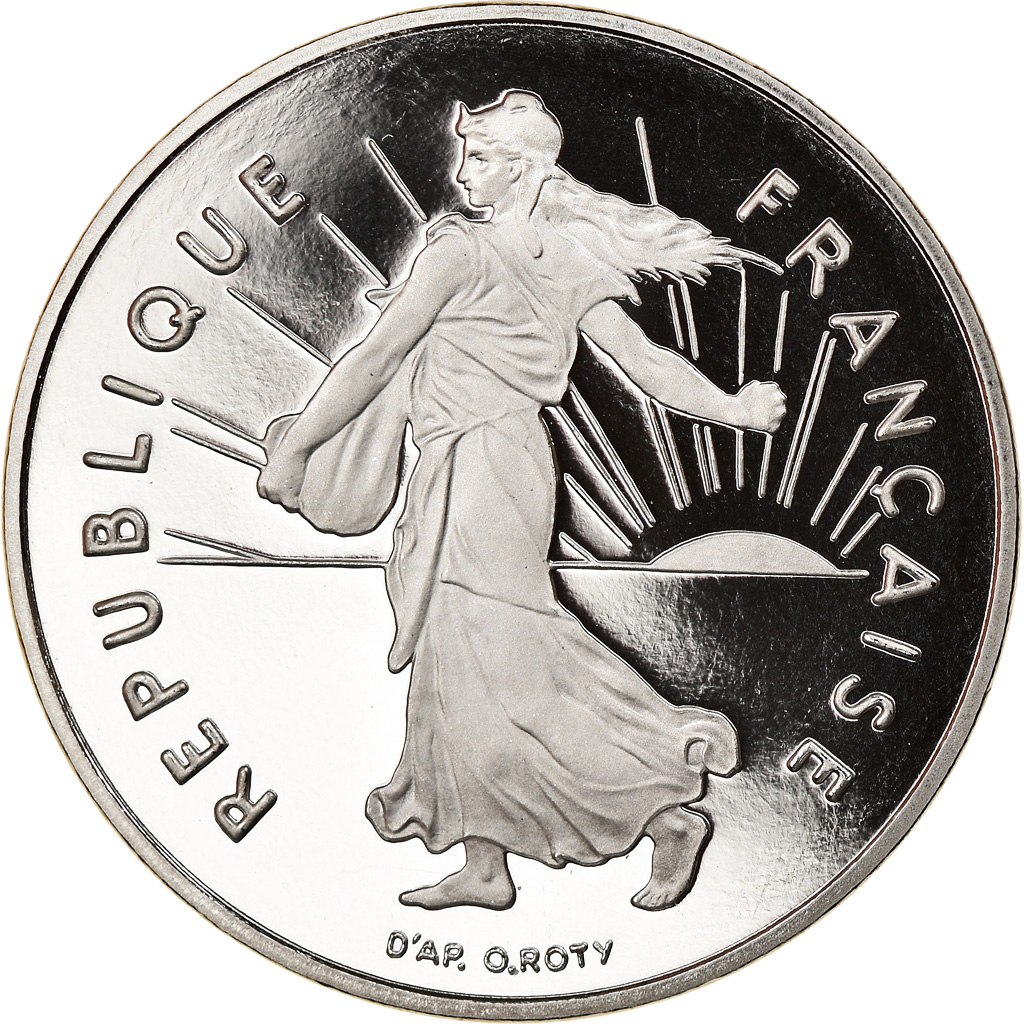 Coin, France, Semeuse, Franc, 1994, Paris, Proof, , Nickel