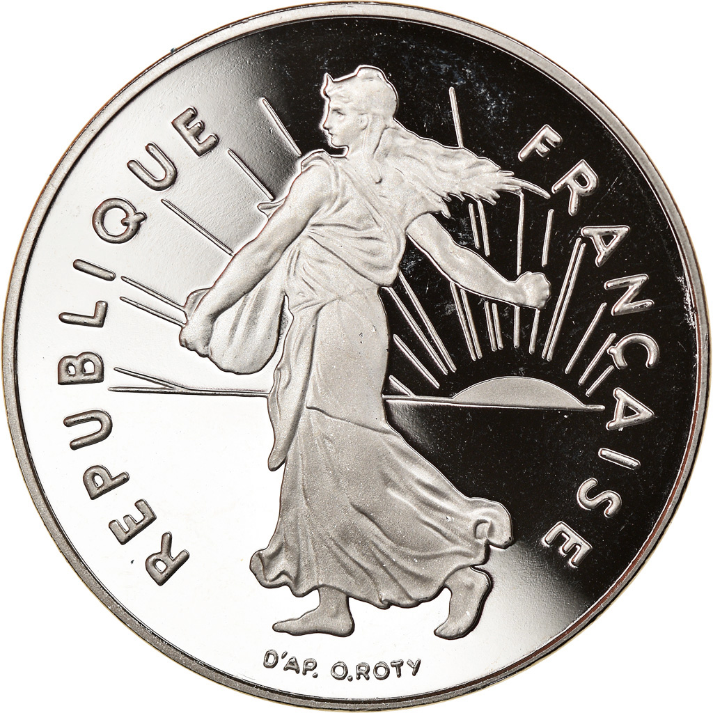 Coin, France, Semeuse, 5 Francs, 1996, Paris, Proof, , Nickel Clad