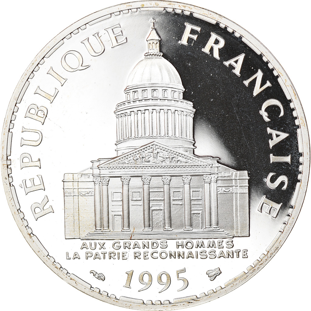 Coin, France, Panthéon, 100 Francs, 1995, Paris, Proof, , Silver