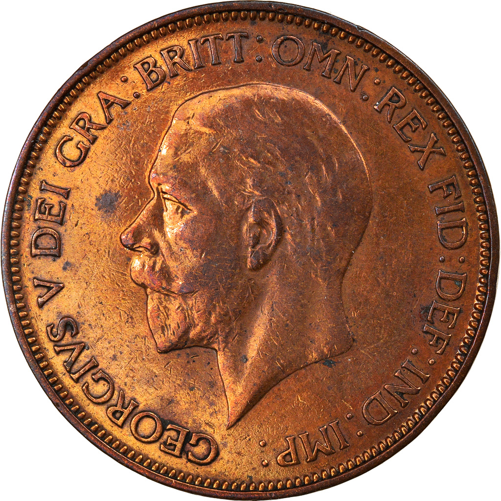 Coin, Great Britain, George V, Penny, 1936, , Bronze, KM:838