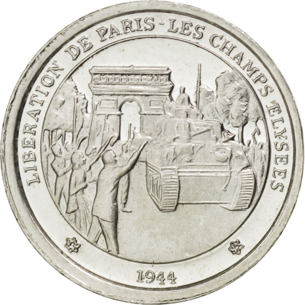 France, Medal, The Fifth Republic, History, , Silver