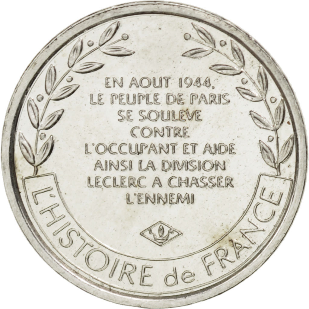 France, Medal, The Fifth Republic, History, , Silver