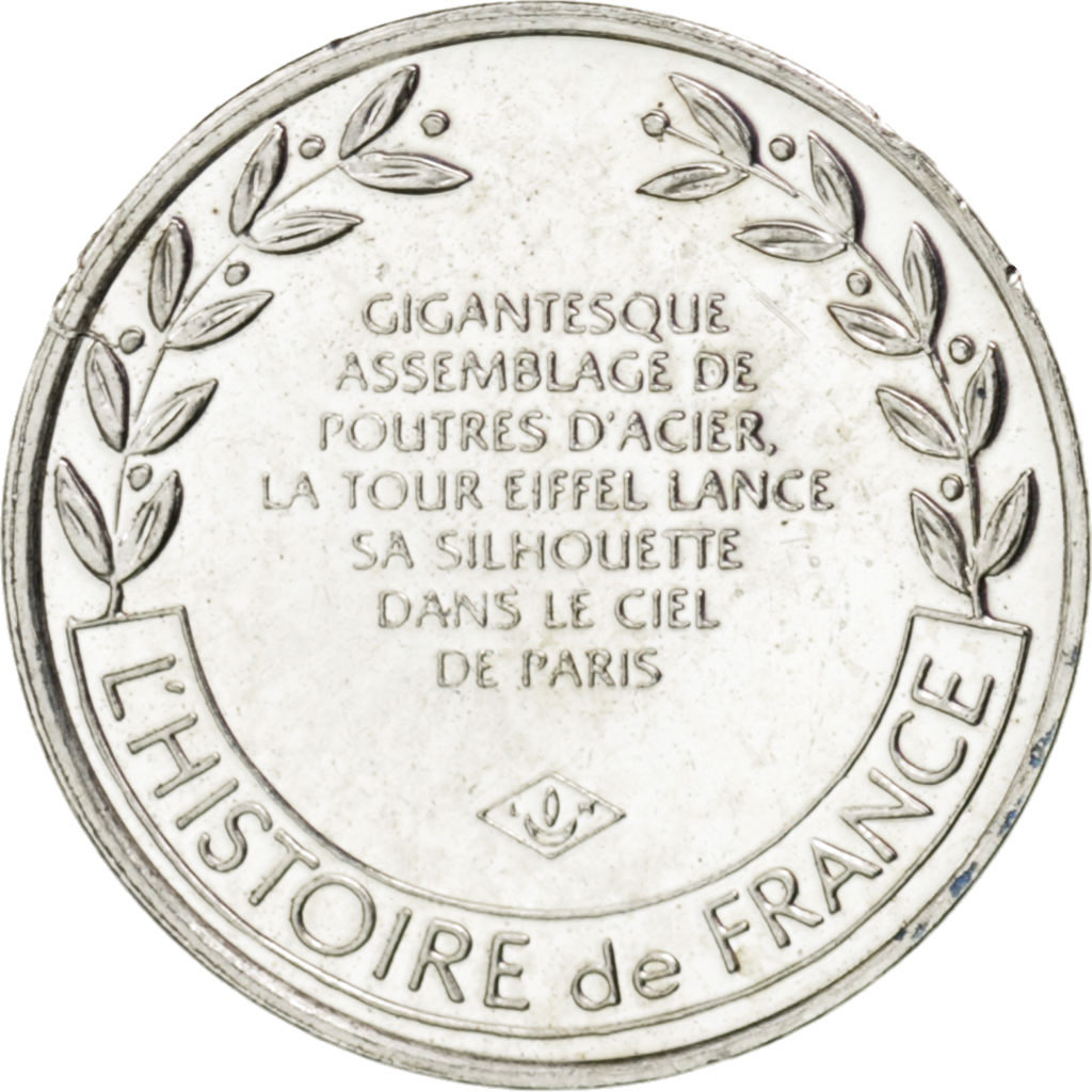 France, Medal, The Fifth Republic, History, , Silver
