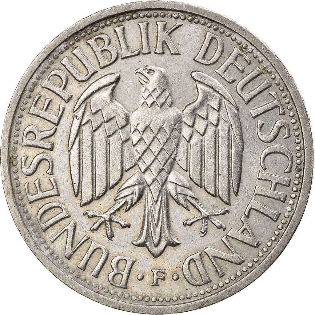 Coin, GERMANY - FEDERAL REPUBLIC, 2 Mark, 1951, Stuttgart, 