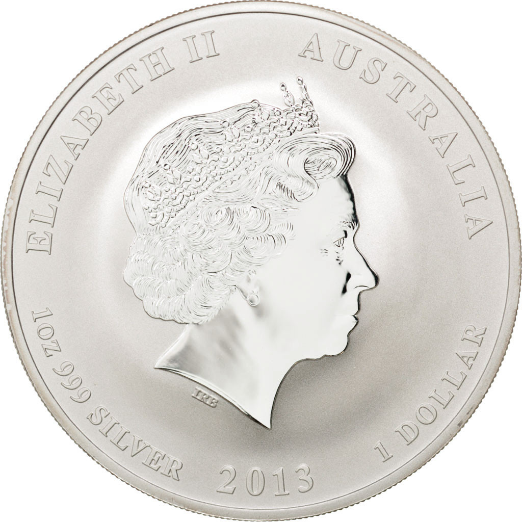 Coin, Australia, Elizabeth II, Dollar, 2013, , Silver, KM:1831