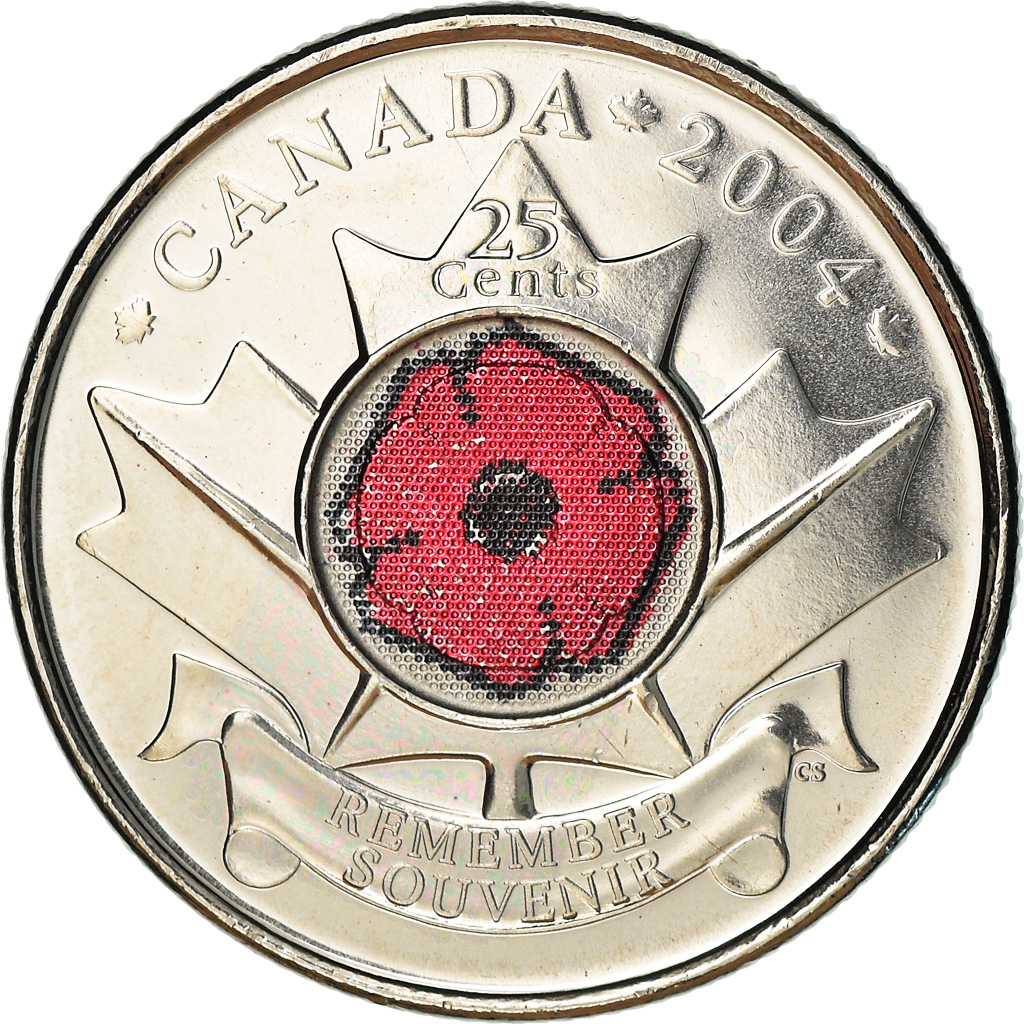 Coin, Canada, Elizabeth II, 25 Cents, 2004, Ottawa, , Nickel plated