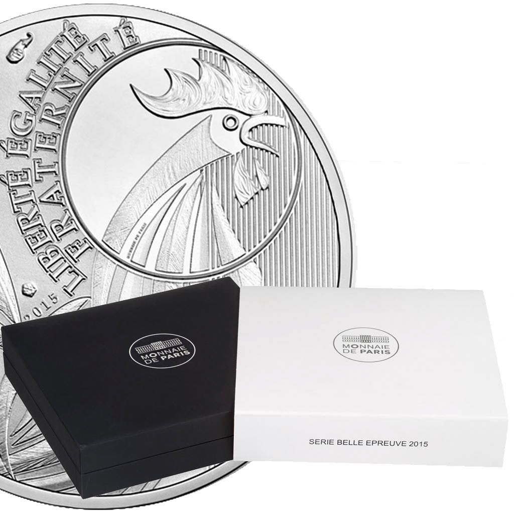 Coin, France, Set, 2015, 