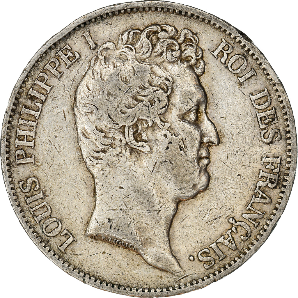 Coin, France, Louis-Philippe, 5 Francs, 1831, Paris, , Silver