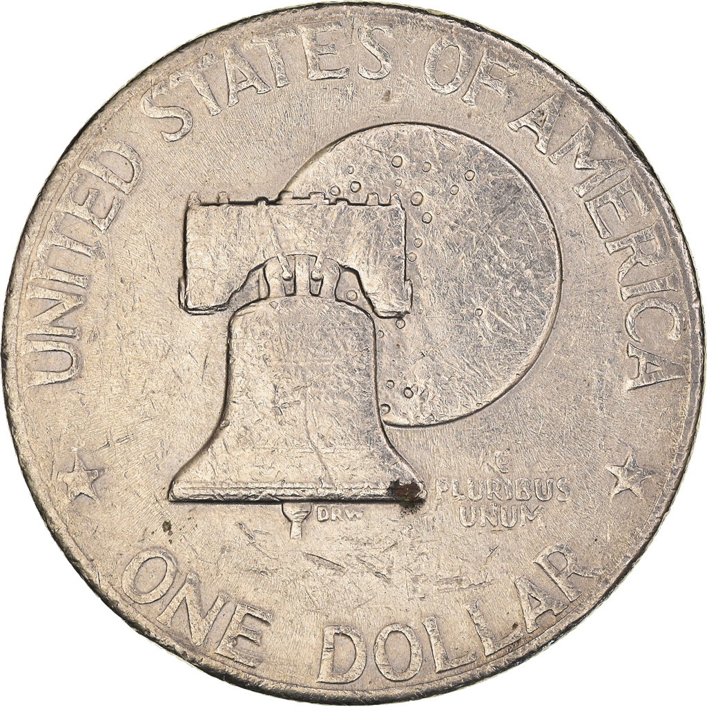 Coin, United States, Eisenhower Dollar, 1976, Philadelphia, 