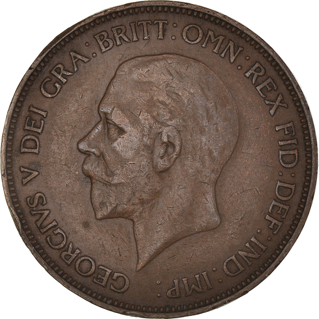 Coin, Great Britain, George V, Penny, 1936, , Bronze, KM:838
