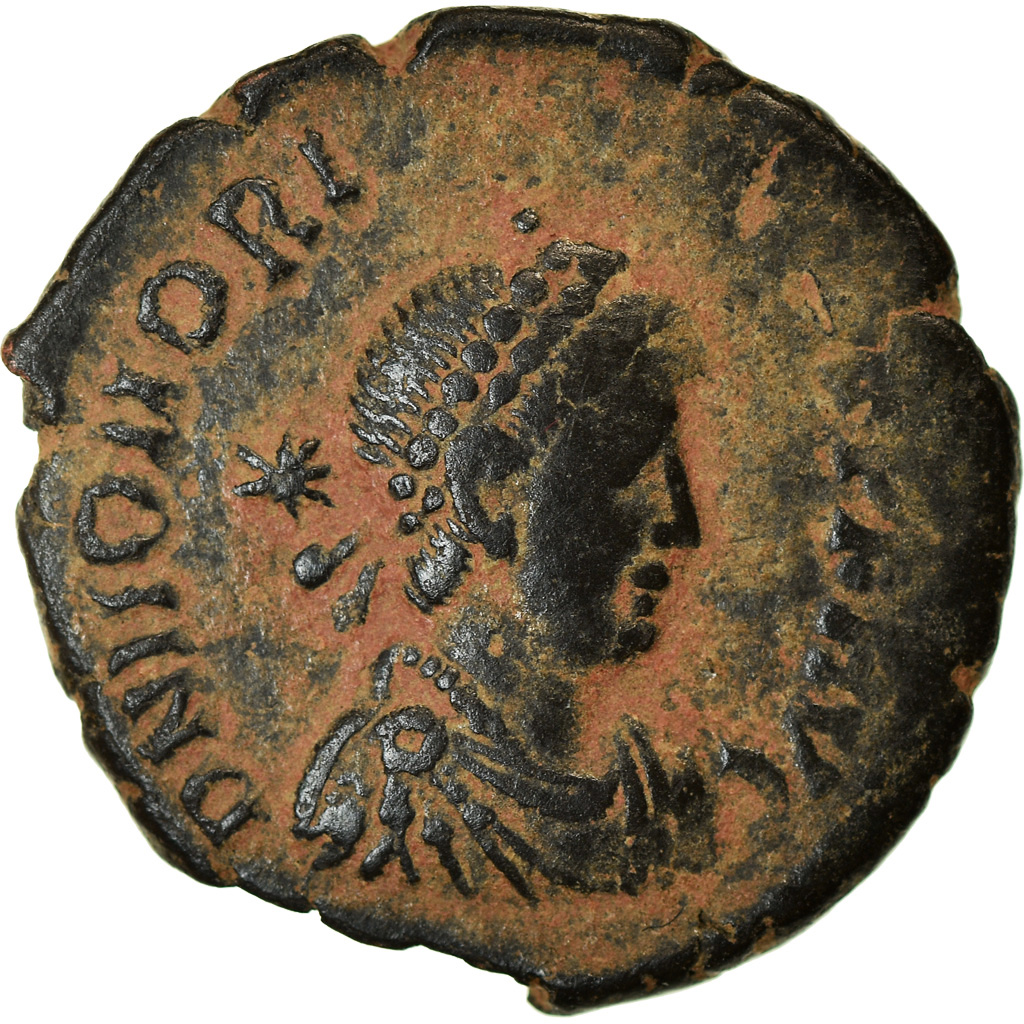 Coin, Honorius, Nummus, 406-408, Kyzikos, , Bronze, RIC:149